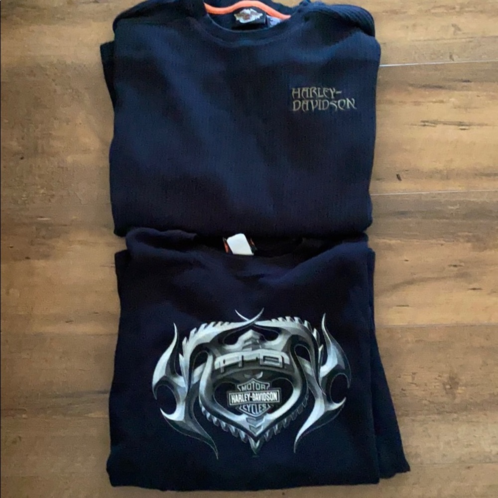 Men’s Harley Davidson shirts (2)